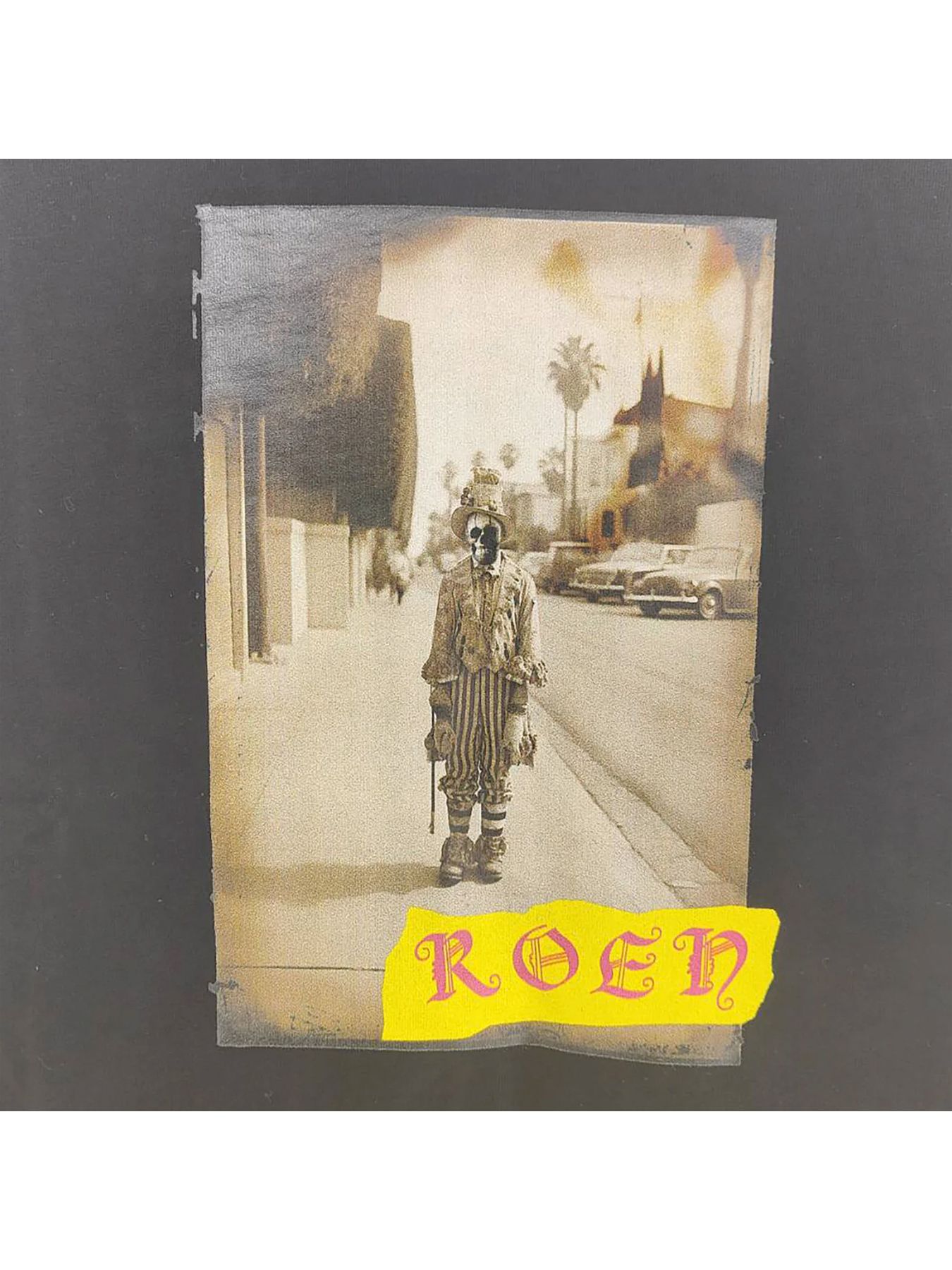 STRANGER T / 半袖Tシャツ / ブラック【Roen】