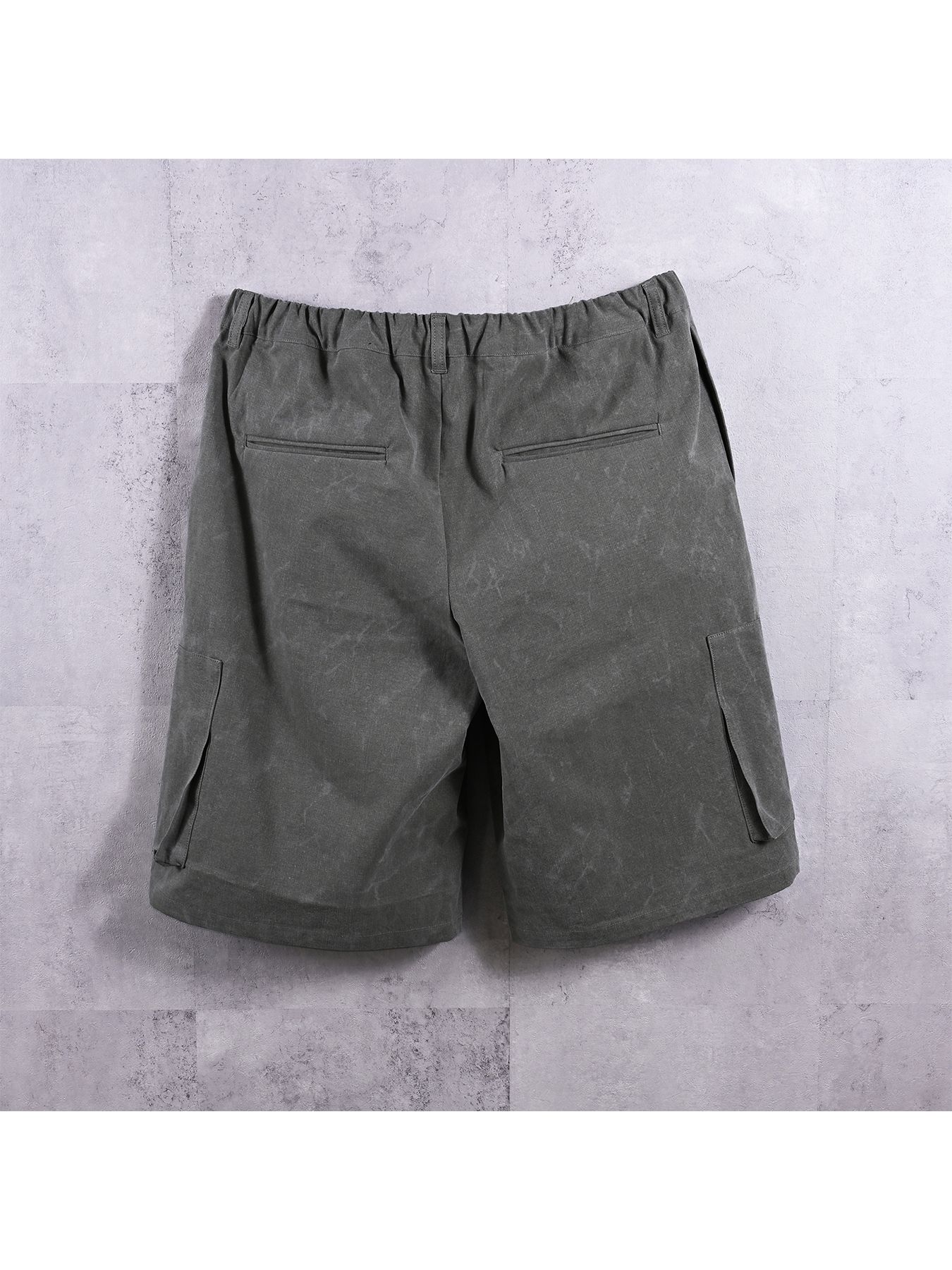 【予約品 】DAVID CARGO HALF PANTS / デヴィッドカーゴハーフパンツ / ヴィンテージカーキ