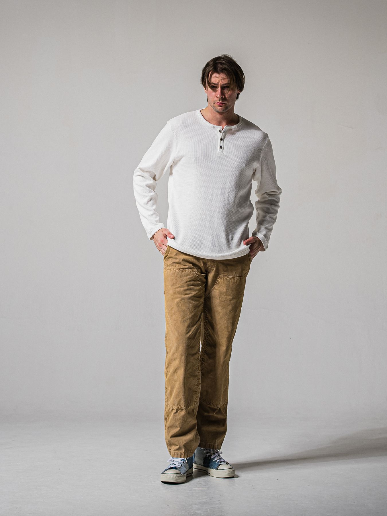 【予約品 11月16日(日) 締切】DOUBLE KNEE PT / ダブルニーワークパンツ / ダークブラウン