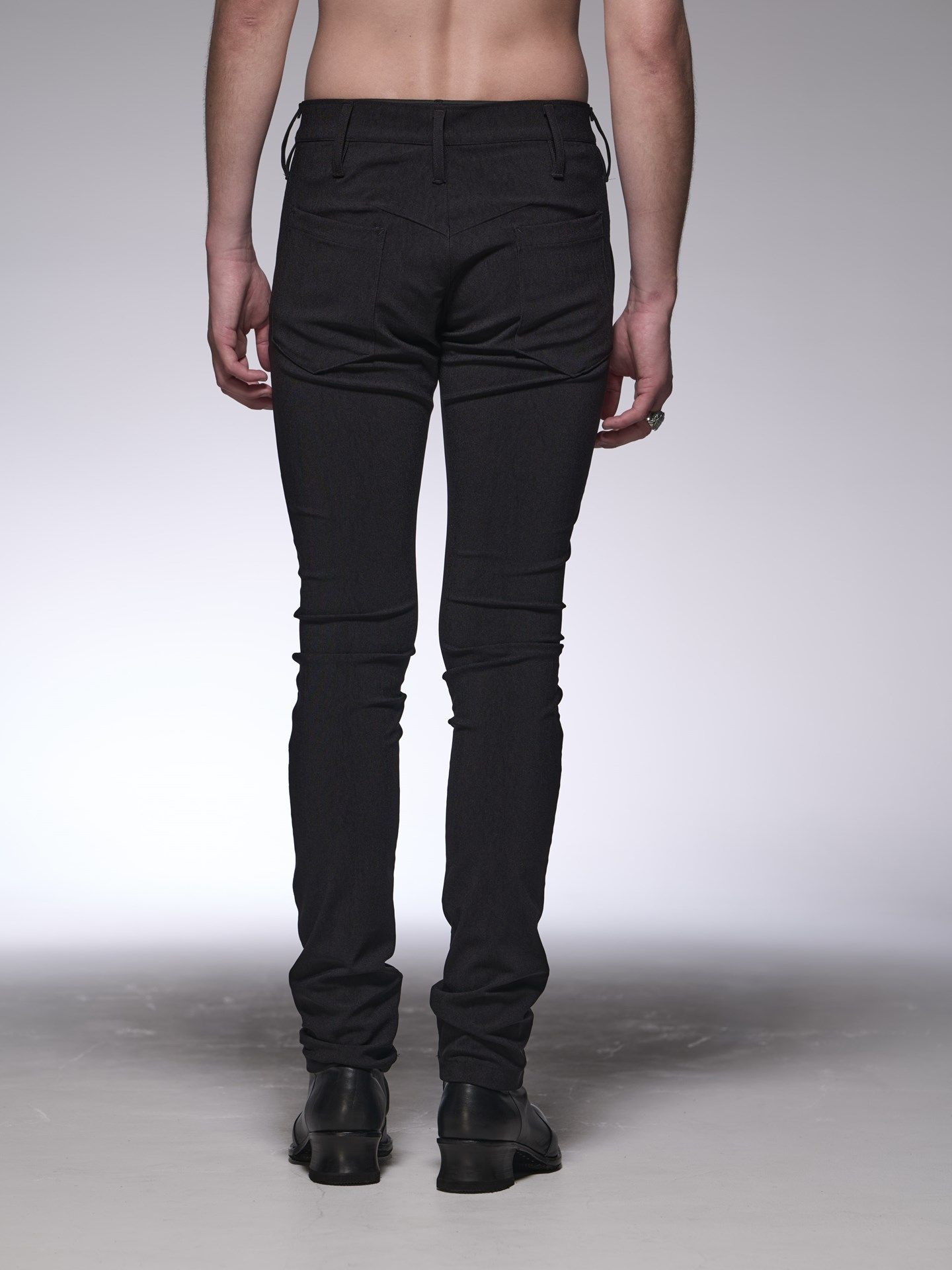 《予約品》 SkinnySlacks / ハイテンションストレッチスキニースラックス / ブラック
