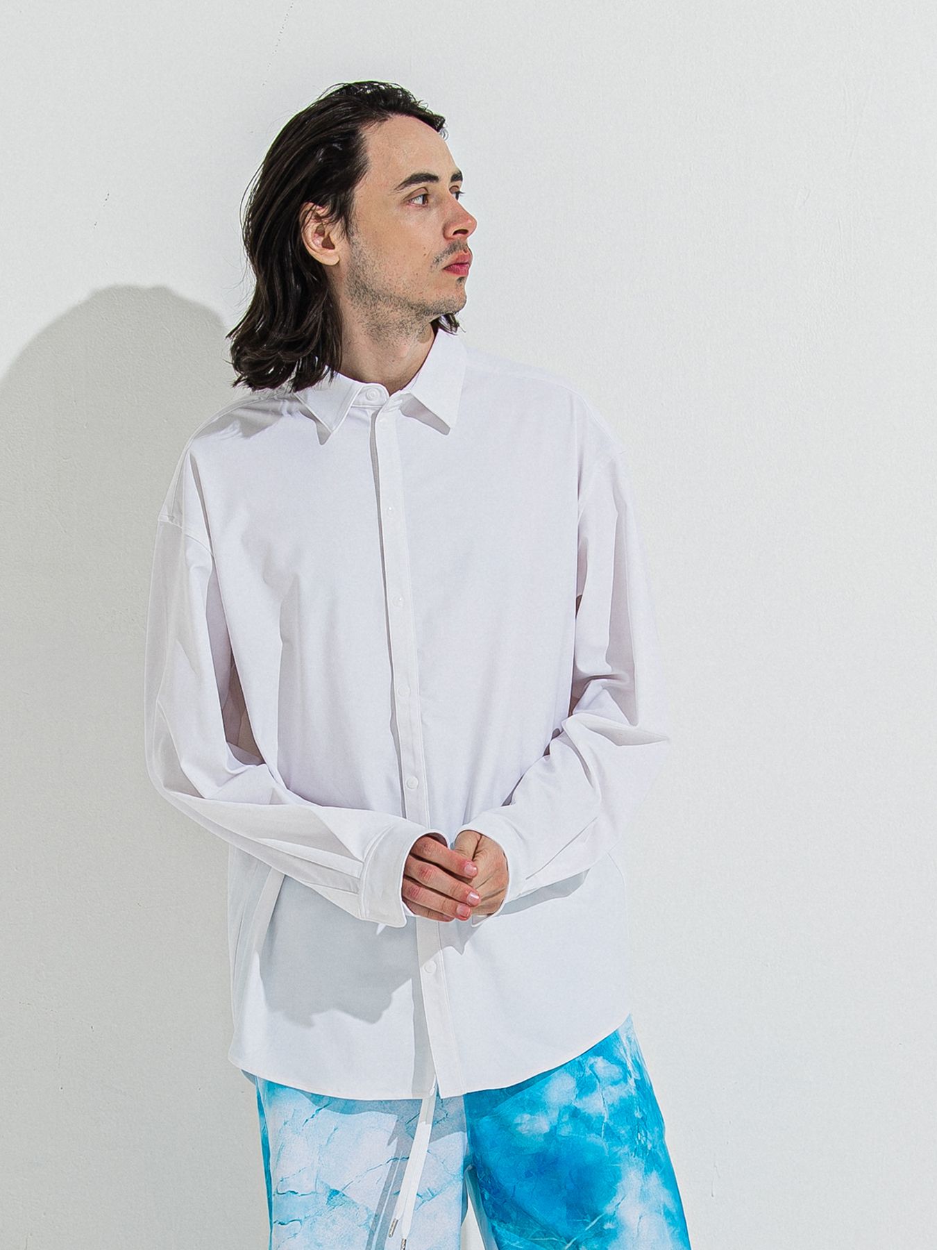 【予約品 】RASH JACK SHIRTS / ラッシュガード ジャックシャツ / ホワイト