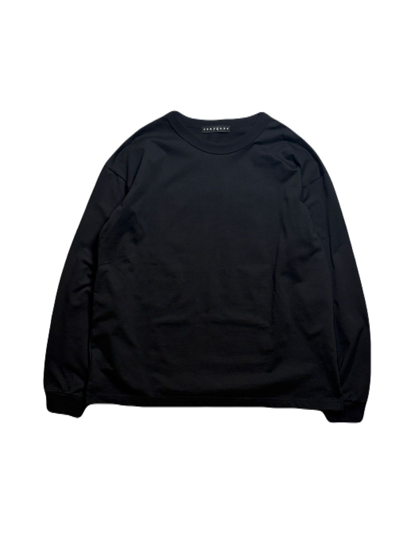 【予約品 3月9日(月) 18:00 締切】LA FUR PRINT L/S T / LA ファープリント ロンT / ブラック×ホワイト