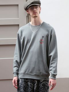 BALANCE SWEAT / クルーネックスウェット / フェードグリーン