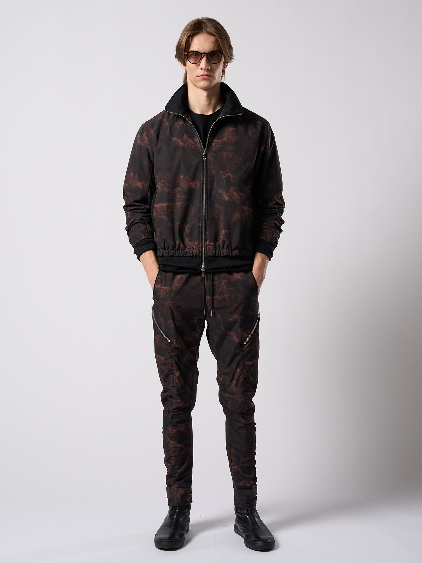 【予約品 4月19日(日) 18時締切】front zip bootie / ホースレザー フロントジップブーツ / ブラック