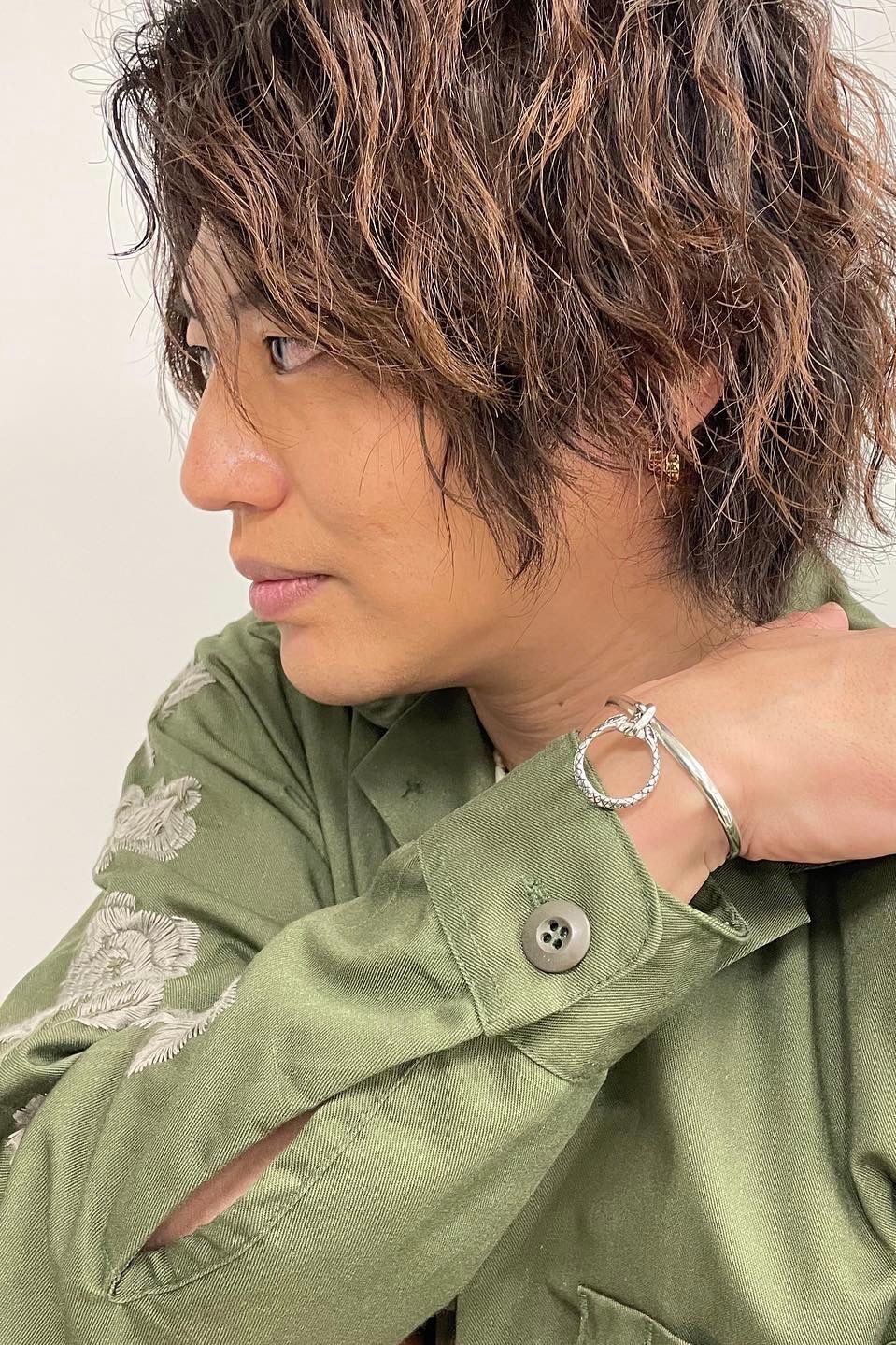 《受注生産》 BANGLE BRACELET [HORSESHOE:SNAKE] バングル 【GOD SIZE】 注文から1~2月間後入荷予定