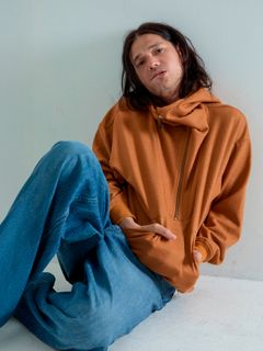 【予約品 】Gaswoolhoodie / パーカー / キャメル