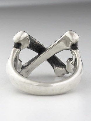 【受注生産品】 Cross Bone Ring / リング