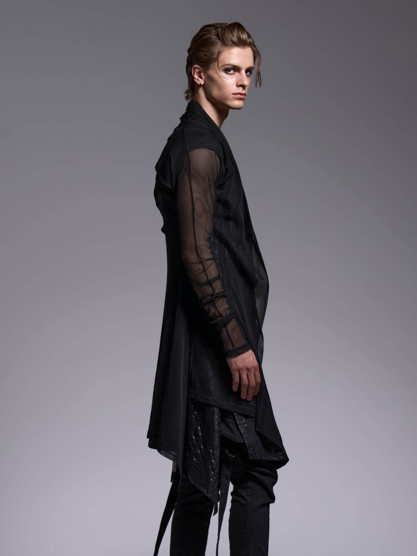 【予約品 1月4日(日) 締切】Dolman Sleeve Cardigan / ドルマンスリーブ カーディガン / ブラック