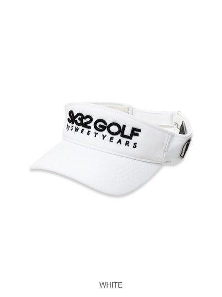 DRY SUN VISOR｜ホワイト 【SY32 by SWEET YEARS GOLF】