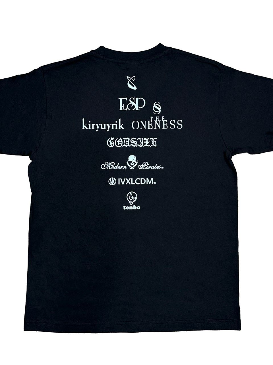 OrganicCottonJerseyT-Shirts / Tシャツ / ブラック 【THE ONENESS】