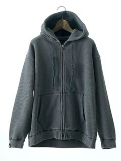 【予約品 】WAFLEX / ZIPパーカー / スミブラック