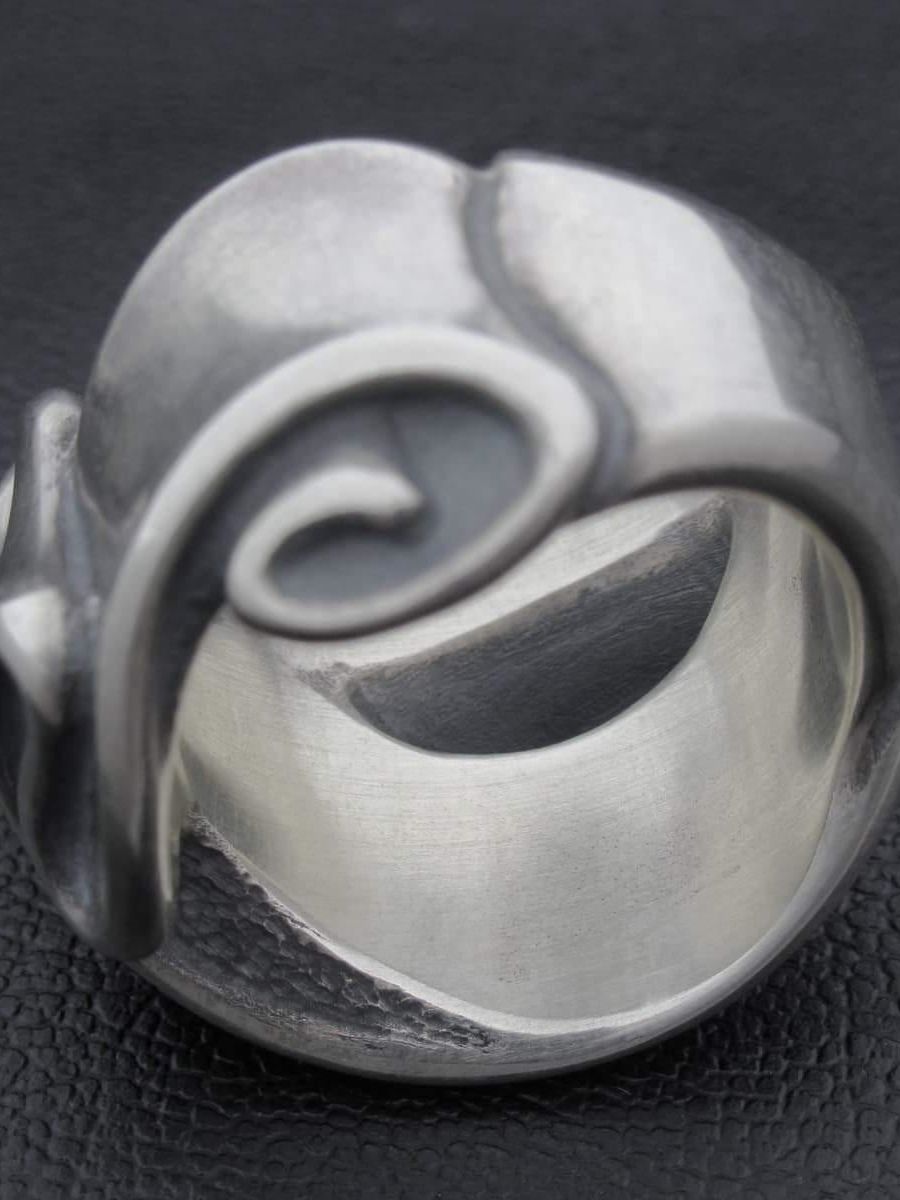 Flap Ribbon Ring L / NONE / リング