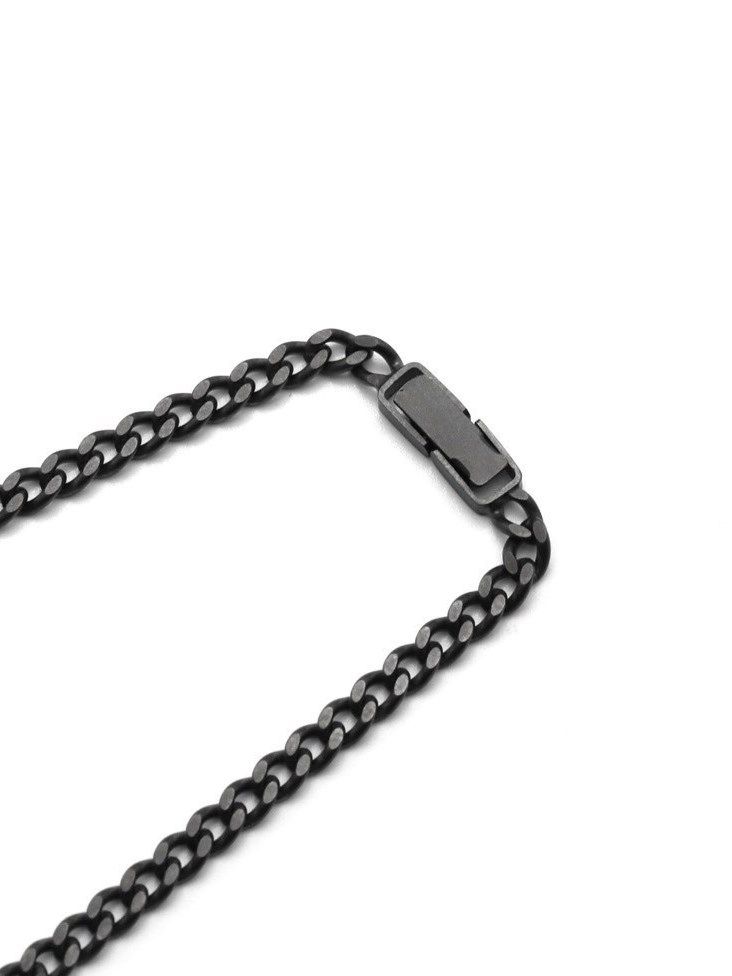 【予約品】 IVXLCDM ×wjk  26 hole ID bracelet / ブレスレット / ブラックコーティング