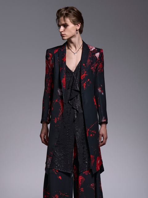 【予約品 1月4日(日) 締切】Flare Jacket / フレアジャケット / ブラックフローラ