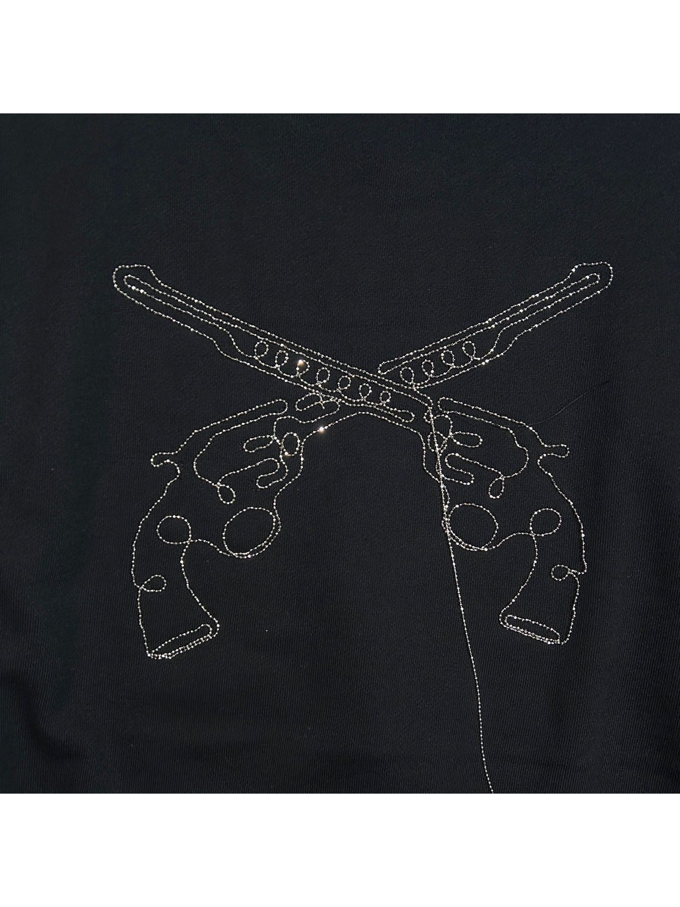 【予約品 8月10日(日) 締切 】BALL CHAIN SWEAT / ボールチェーン スウェット / ブラック