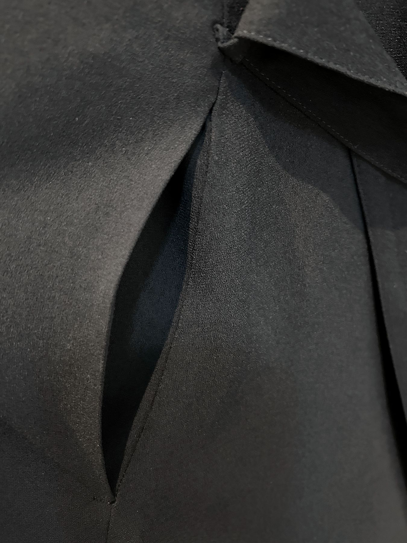 【予約品 1月4日(日) 締切】Long Flare Vest / ロングフレアベスト / ブラック