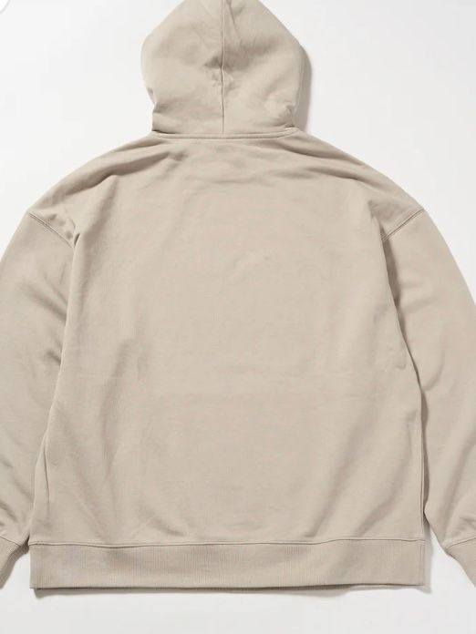 BOY LOGO Patch Hoodie Parka BEIGE【B233N0401511】