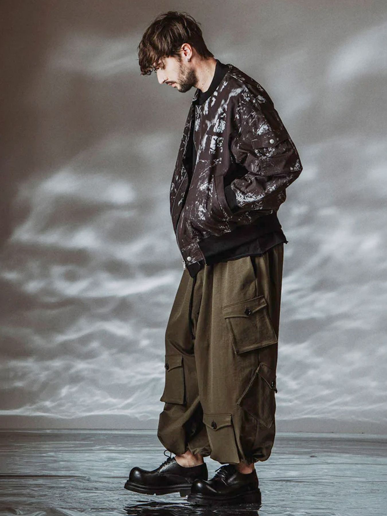 ライダースBIG-MA-1-BLZ / リアルツリーカモフラージュ【NO ID.】