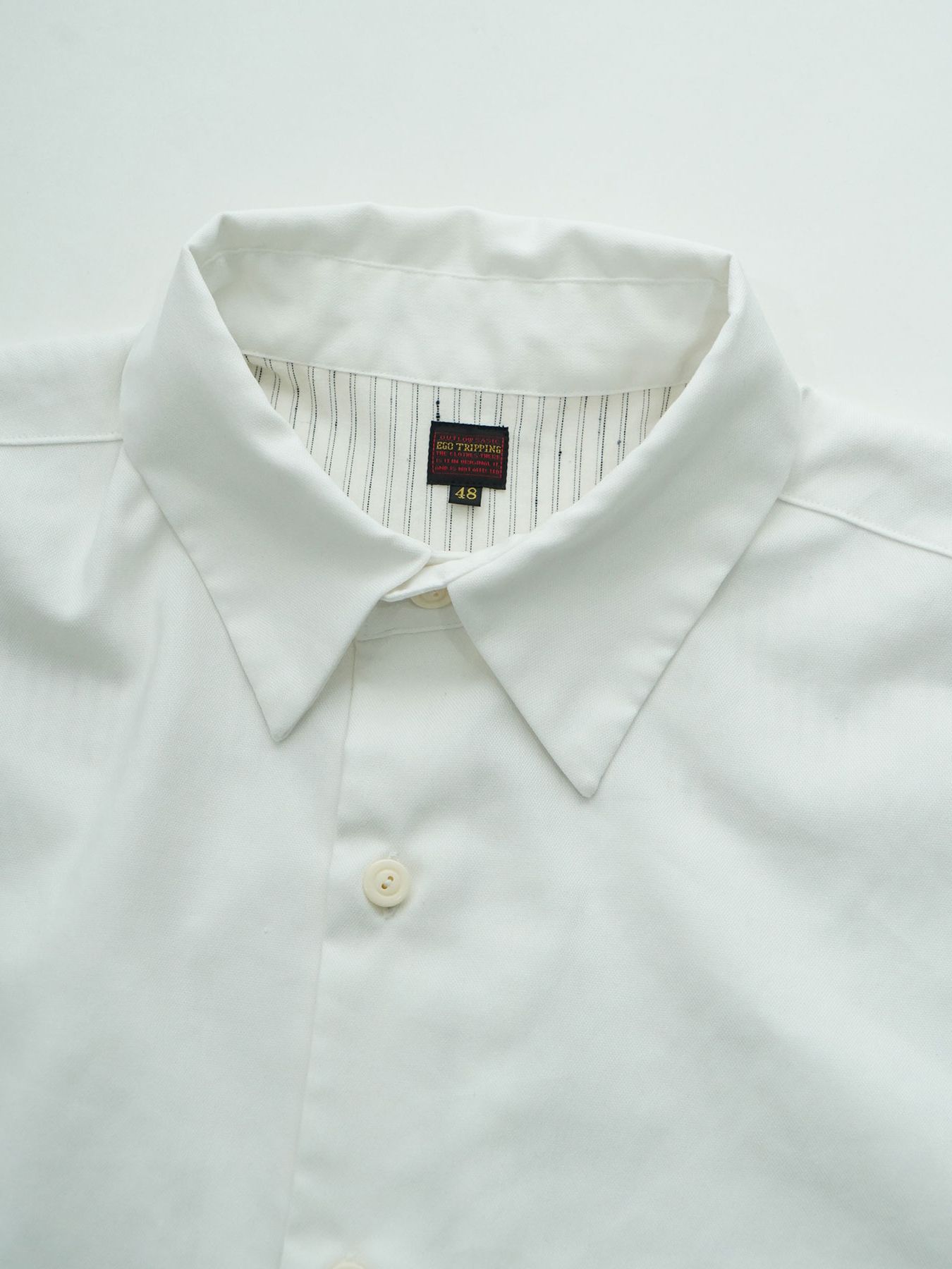 【予約品 11月23日(日) 締切】MINIMALPULLOVER / プルオーバーシャツ / WHITE