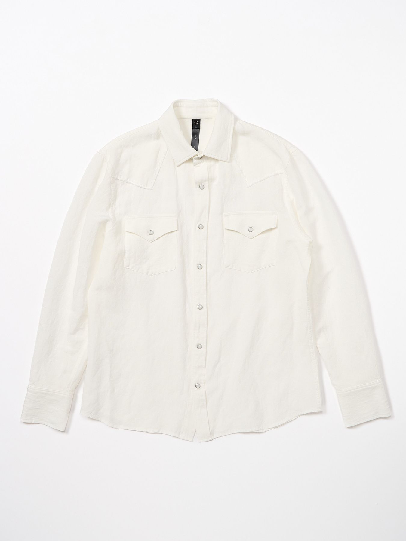 【予約品 9月23日(火) 締切】western shirt / ウエスタンシャツ / ホワイト
