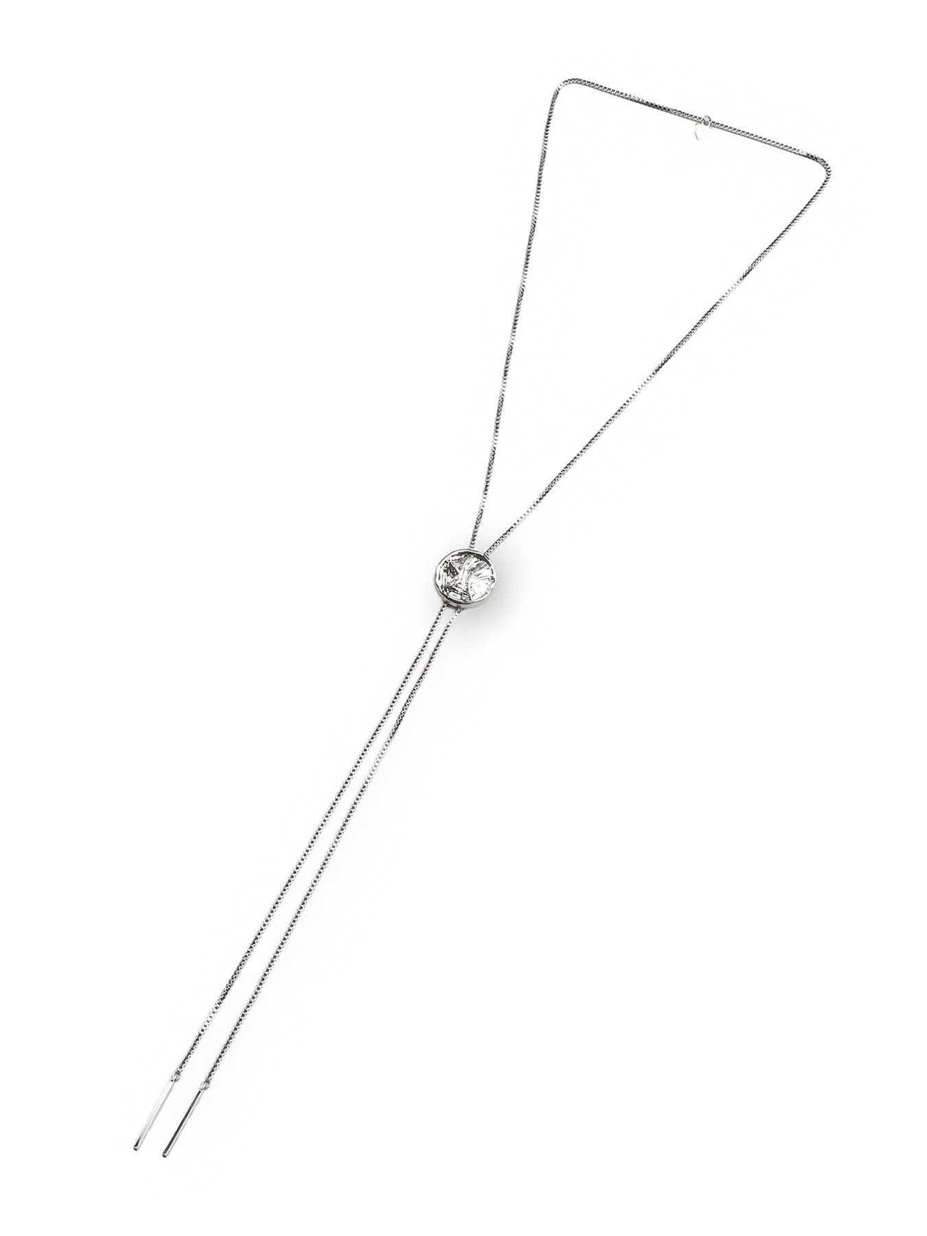 メタルループタイ / シルバー【NO ID.】