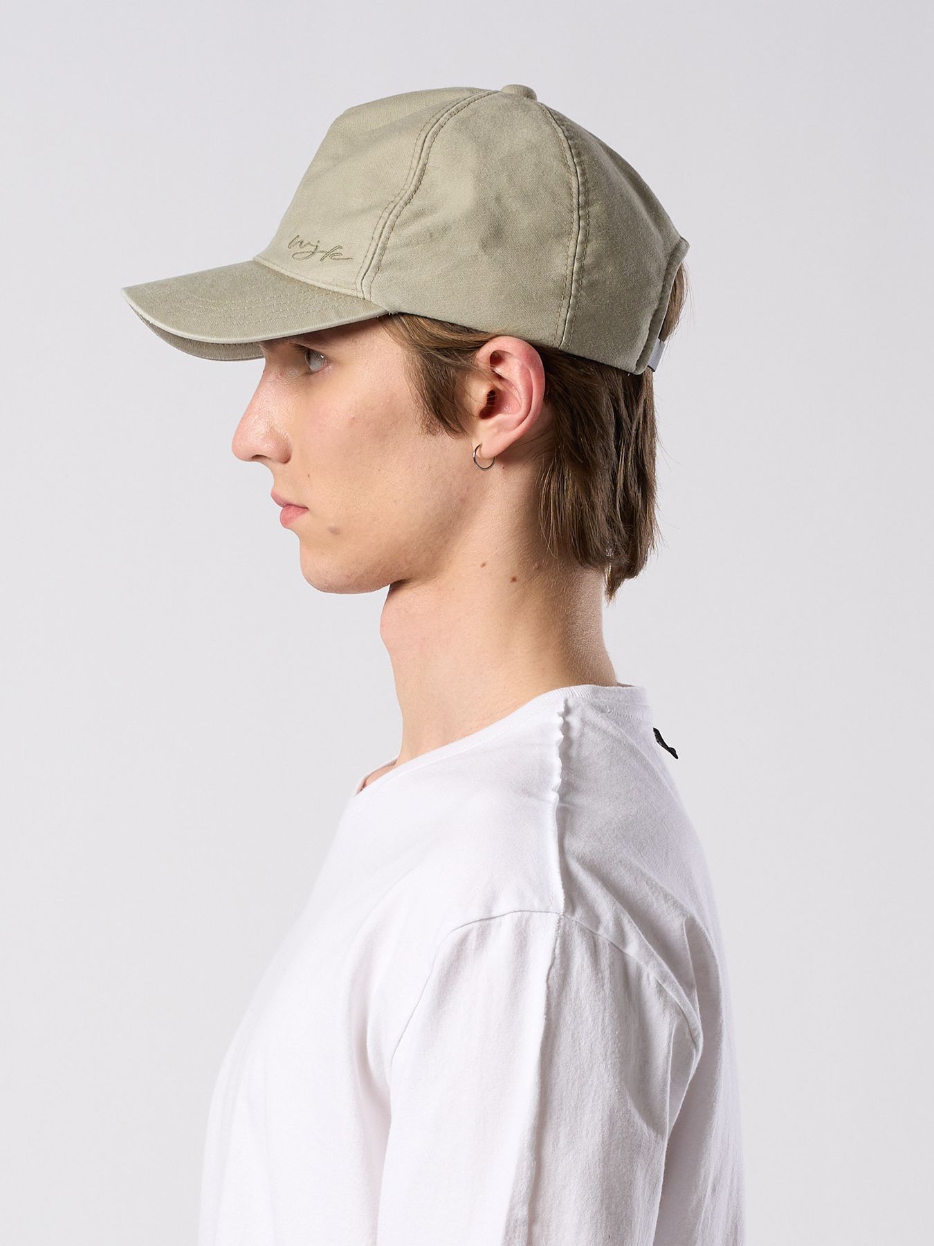【予約品 4月19日(日) 18時締切】heavy moleskin B.B.cap / モールスキン ベースボールキャップ / ライトカーキ
