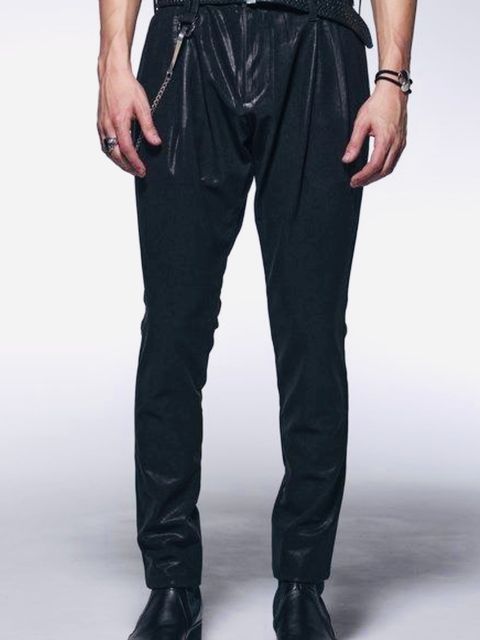 《予約品》 JodhpursSlacks / ブラックコーティング2タックスラックス / ブラック 【kiryuyrik】 10月以降入荷予定