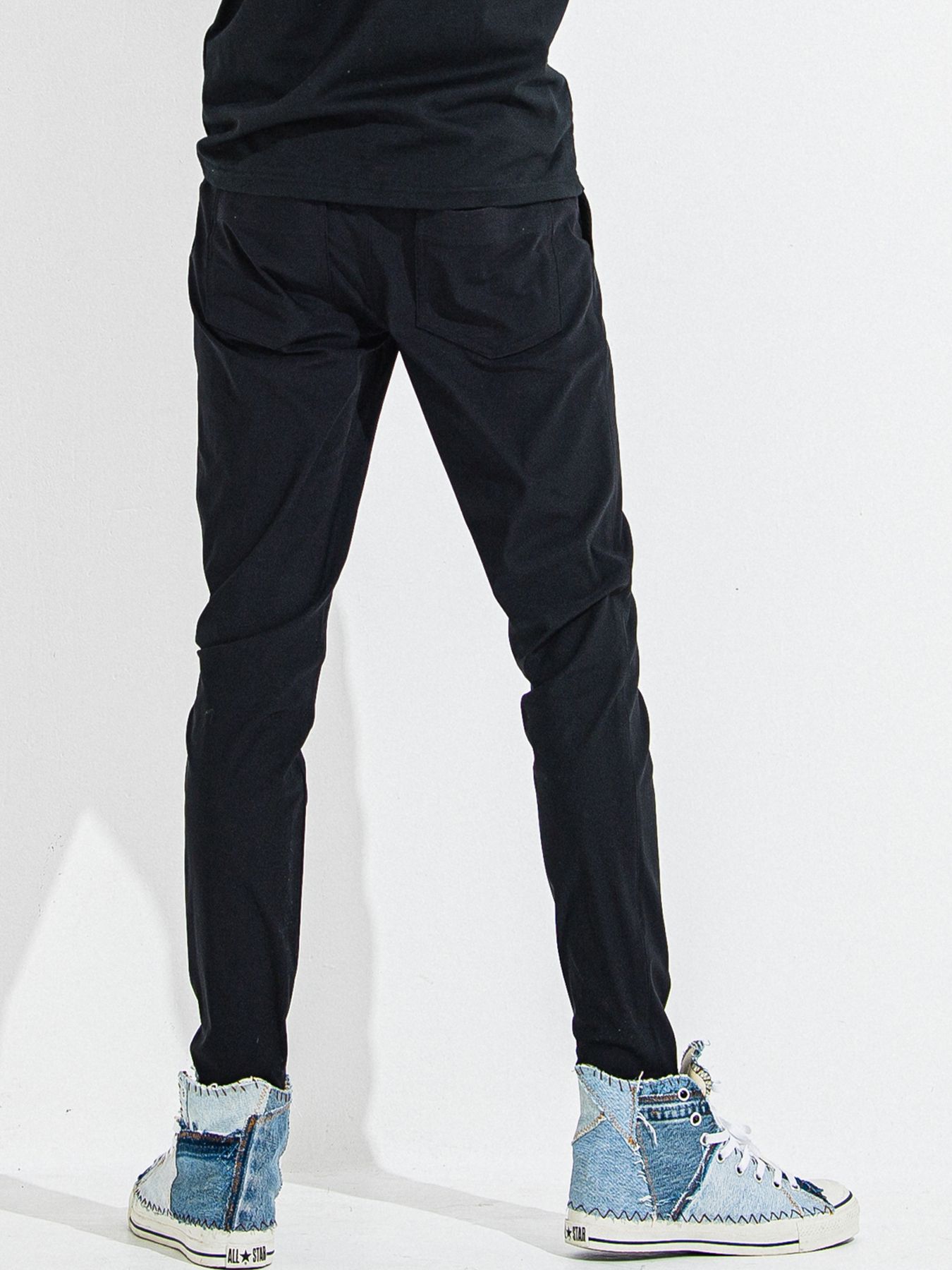 【予約品 】CHRIS EASY TUCK PANTS / クリスイージータックパンツ / ブラック