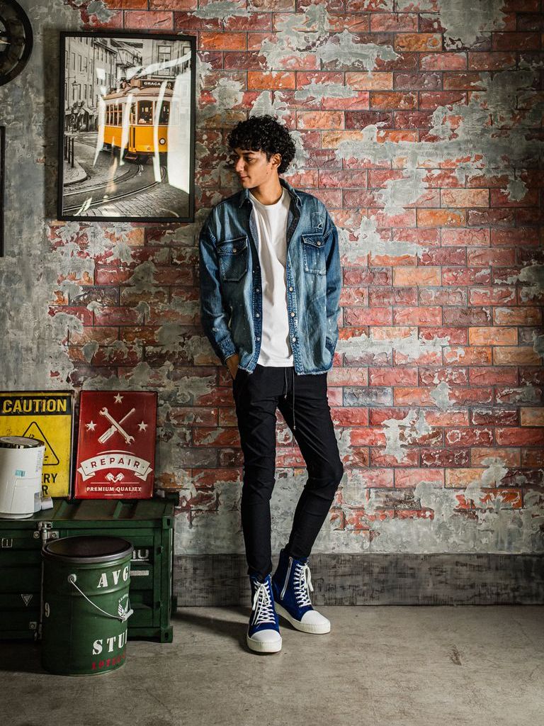 《予約品》 OVER DENIM shirts  / デニムシャツ / ダークインディゴ
