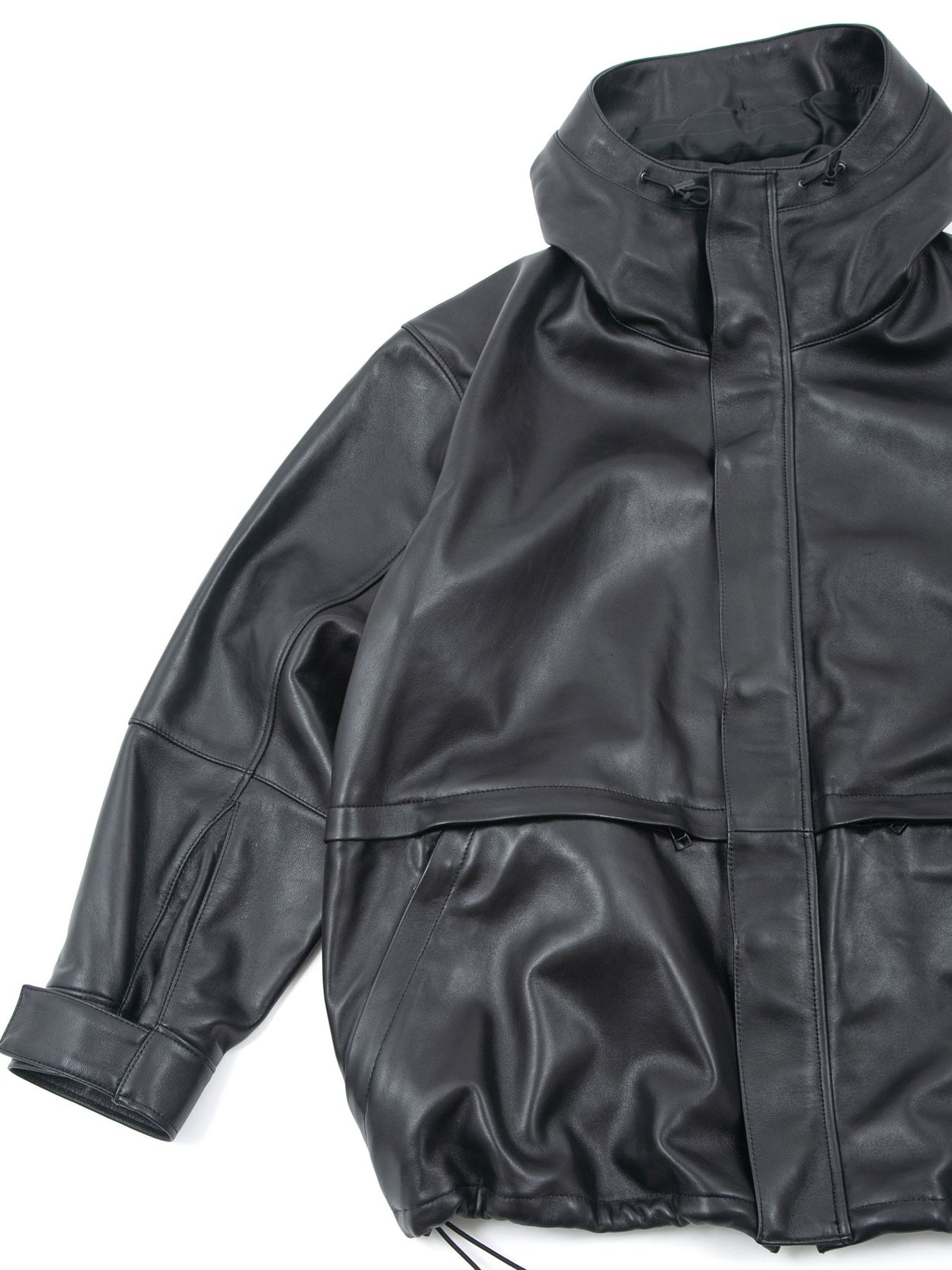 Full Tanned Wax Lamb Skin Mountain Jacket / ラムスキン マウンテン ジャケット / FORK（フォーク）
