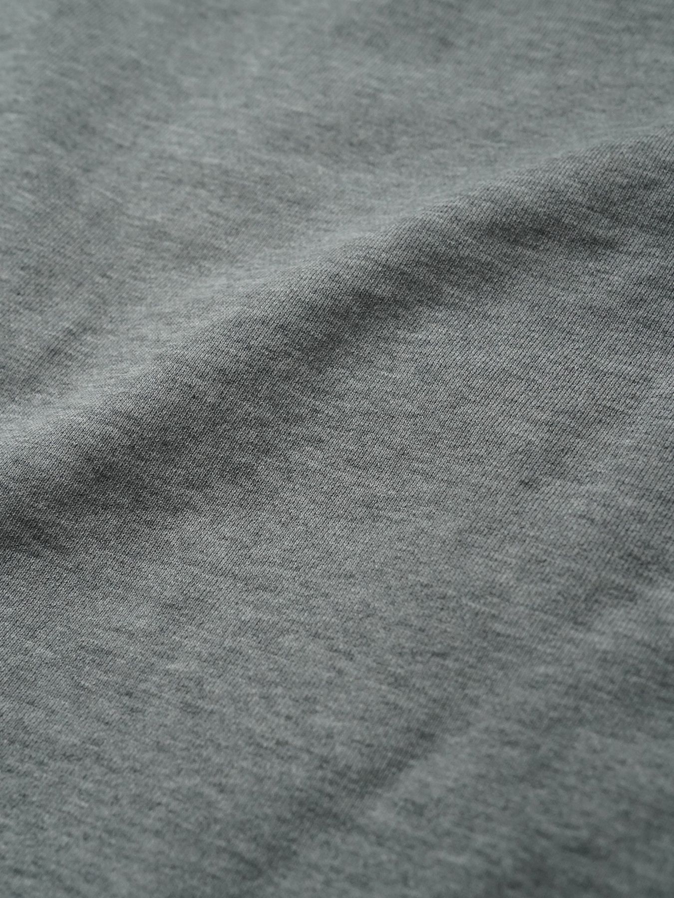 【予約品 5月6日(水) 締切】MOLD-SWEATPARKA / スウェットジップパーカー / 杢グレー