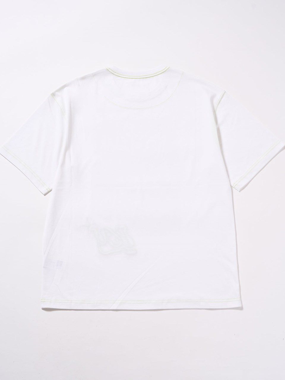BOY Embroidery Photo Color Thread TEE / Tシャツ / ホワイト