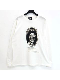 GOD SAVE T/ 長袖Tシャツ / ホワイト 【Roen】