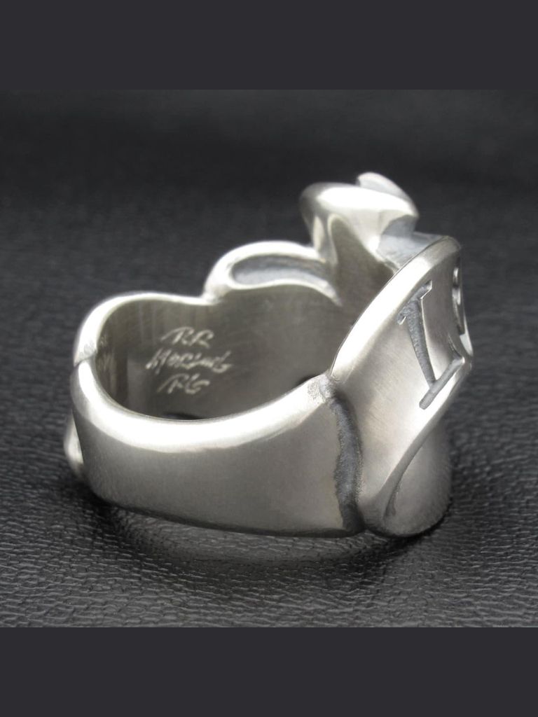 Flap Ribbon Ring S / LOVE / リング