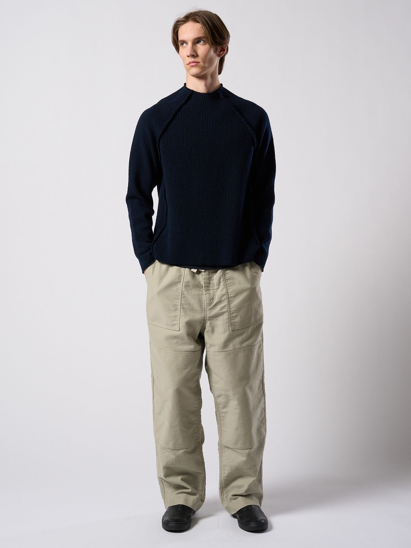 【予約品 4月19日(日) 18時締切】heavy moleskin work pants / ヘビーモールスキン ワークパンツ / ライトカーキ
