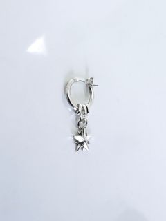《受注生産》 THIN HOOP -raised by wolves- with OVAL and 10P STAR / レイズド・バイ・ウルヴス シンフープ ウィズ オーバル&10ピークススター / 注文から4週間~後入荷予定