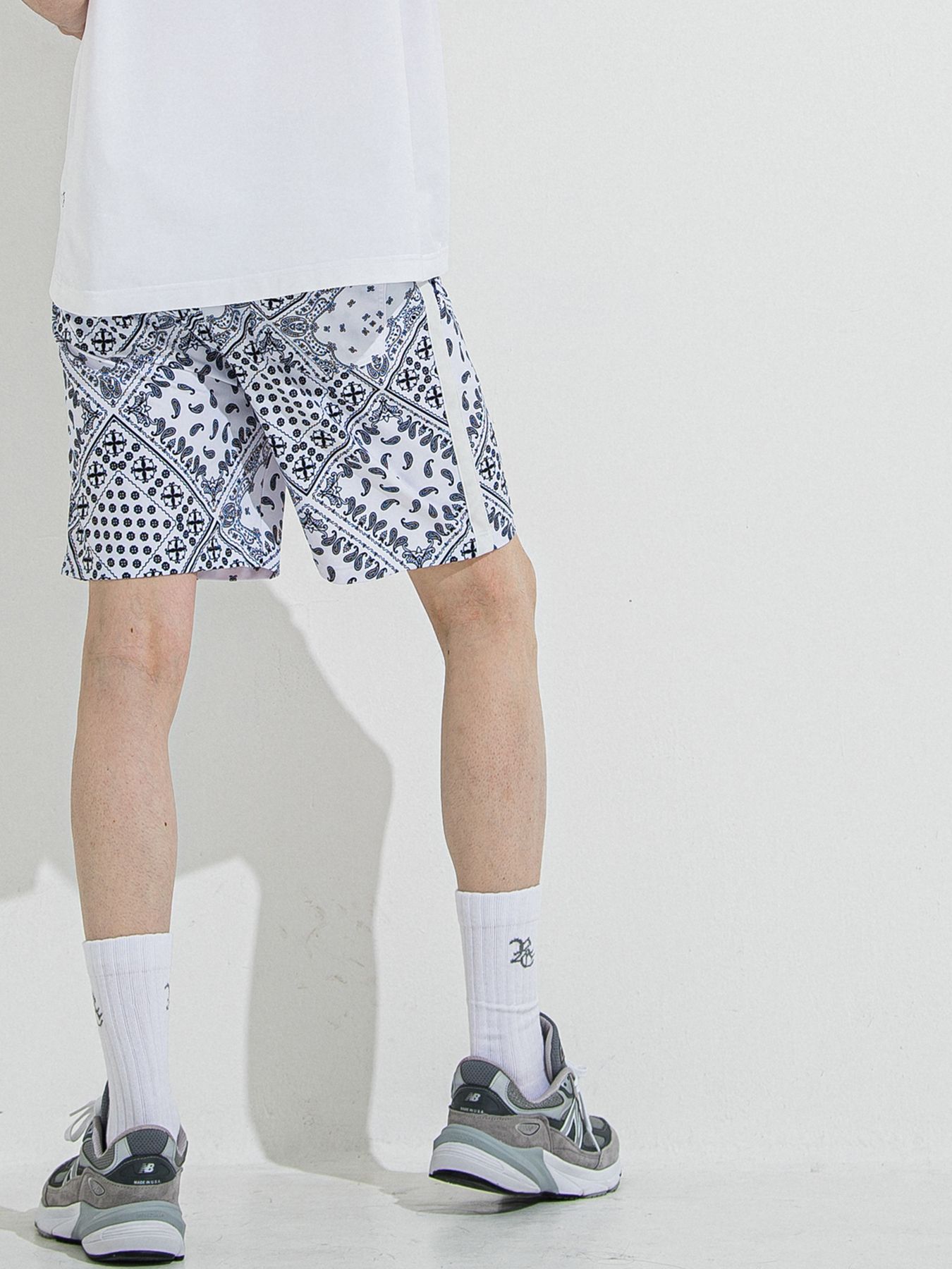 【予約品 】RASH SHORTS / ラッシュガード ショーツ / ホワイト
