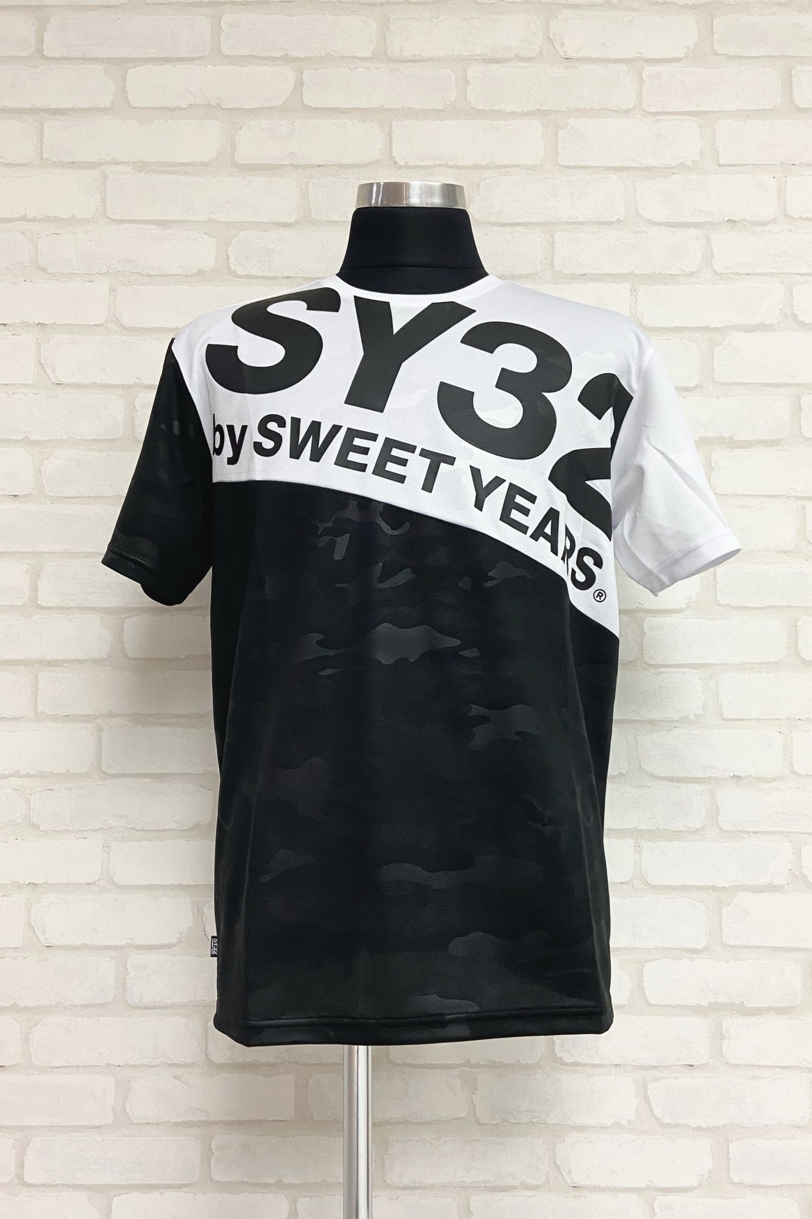 SY32 by SWEET YEARS - EMBOSS CAMO SPOTS TEE Tシャツ