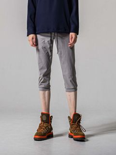 【予約品 11月16日(日) 締切】RE CROPPED PT / ナイロン イージークロップドパンツ / グレー