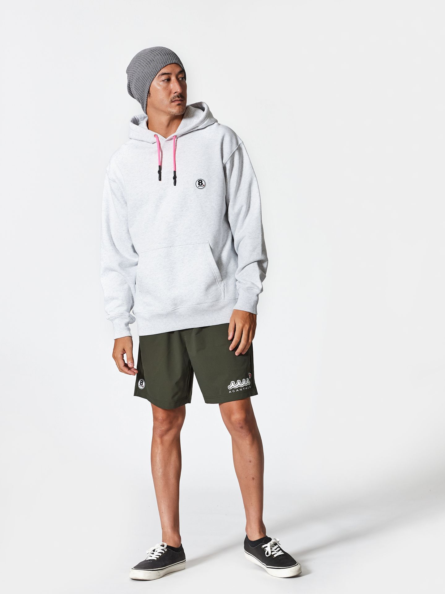 muta sweet muta hoodie / パーカー / グレー 【Acanthus×muta】