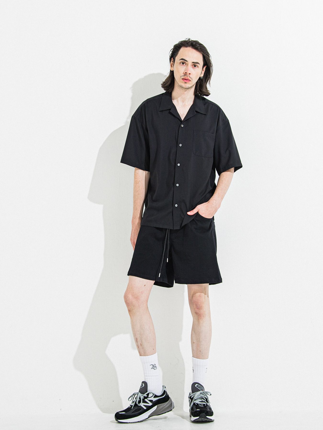 【予約品 】ZACK HALF SHIRT / ザックハーフスリーブシャツ / ブラック