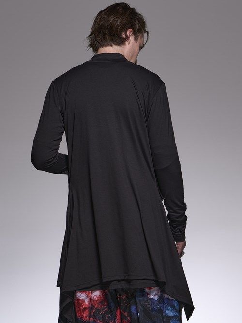 《予約品6/17締め》 FlareButtonCardigan / フレア釦カーディガン / ブラック