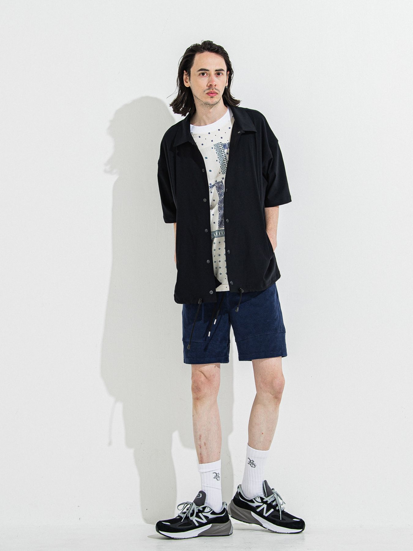 【予約品】TYLER PILE SHORTS / タイラーパイルショーツ / ネイビー