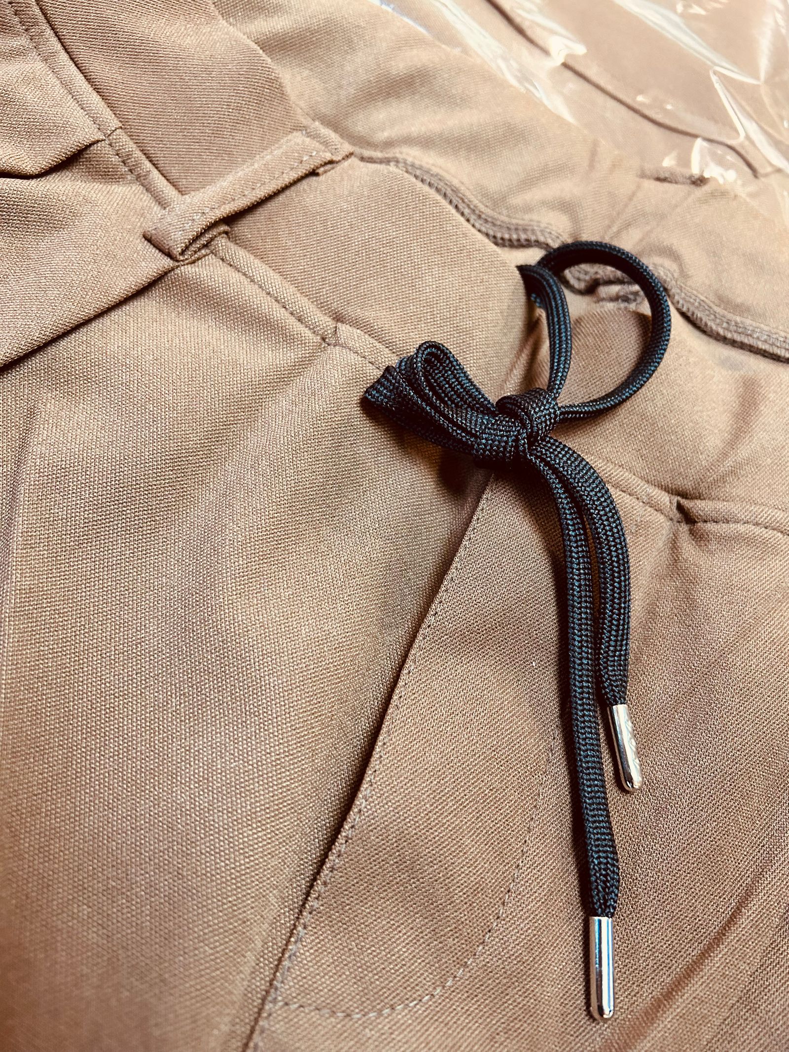 PAT WIDE EASY PANTS / イージーパンツ / ブラウン 【RESOUND CLOTHING】