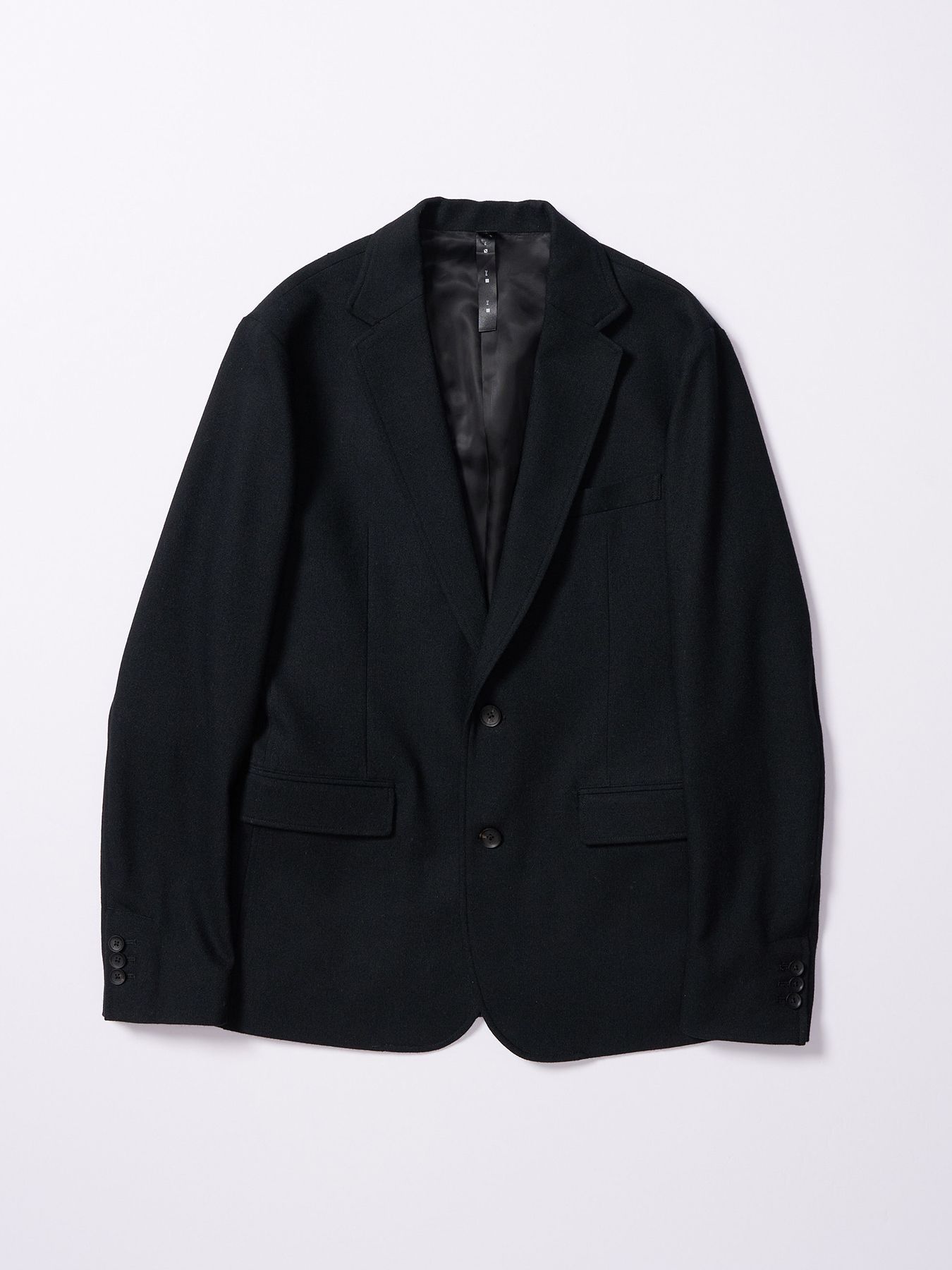 【予約品 4月19日(日) 18時締切】comfort tailored jacket / コンフォート テーラードジャケット / ブラック