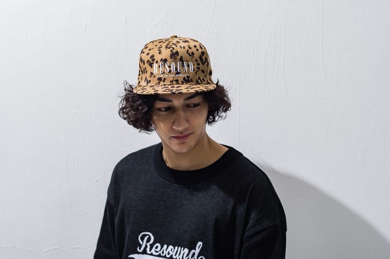 ID BB CAP / ロゴキャップ / レオパード 【RESOUND CLOTHING】