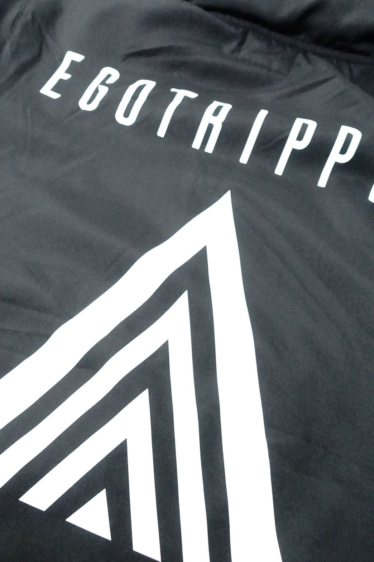 EGO TRIPPING TRAINING JACKET裏フリース / ブラック 【EGO TRIPPING】