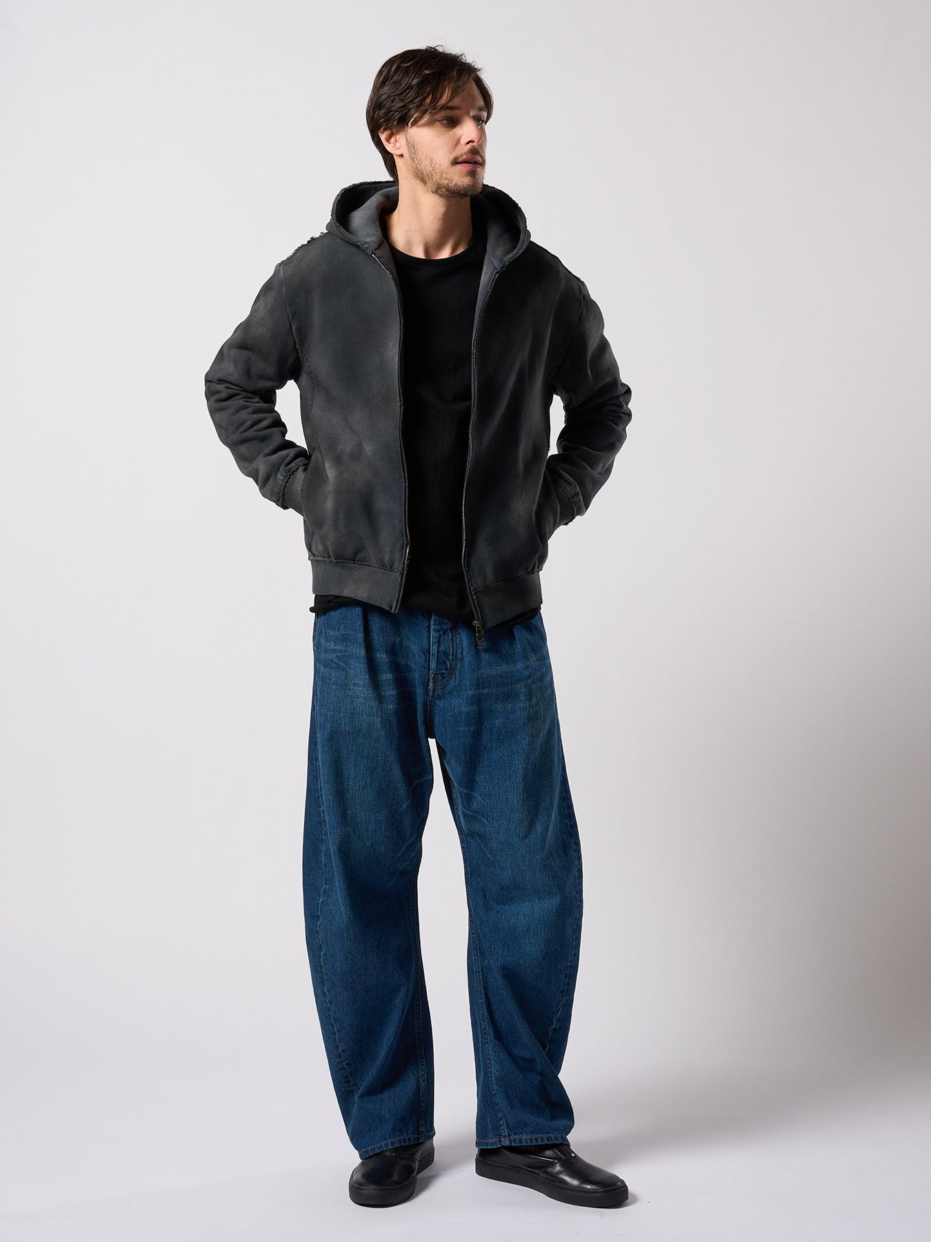 【予約品 4月19日(日) 18時締切】wide banana used / ワイドバナナユーズド / インディゴユーズド