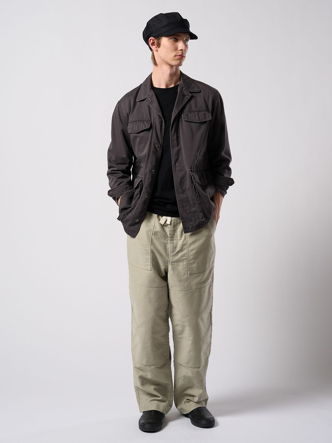 【予約品 4月19日(日) 18時締切】front zip bootie / ホースレザー フロントジップブーツ / ブラック