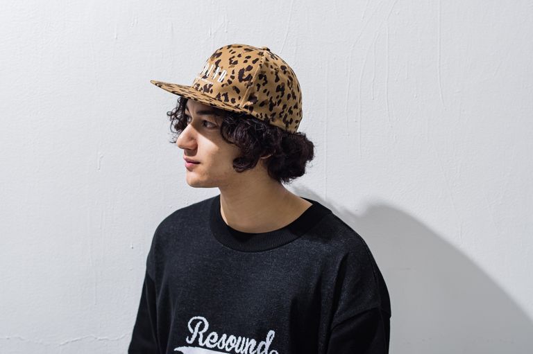 ID BB CAP / ロゴキャップ / レオパード 【RESOUND CLOTHING】